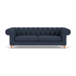 Harris Chesterfield 3 Seater Sofa L 246cm