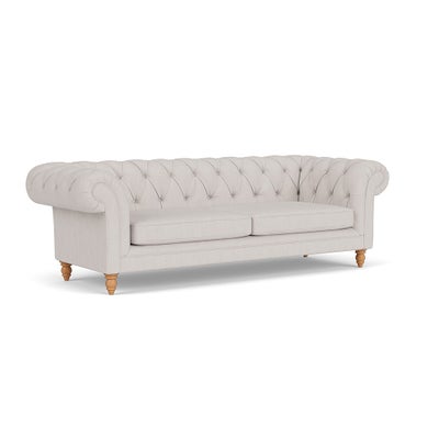 3 Seater - Soft White - Luxury Italian Linen