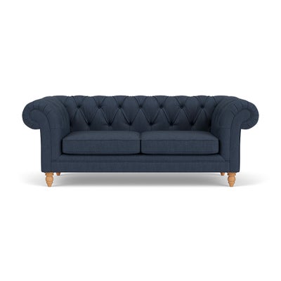 Large 2 Seater - Indigo - Luxury Italian Linen