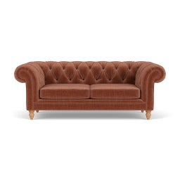 Harris Chesterfield Large 2 Seater Sofa L 208cm