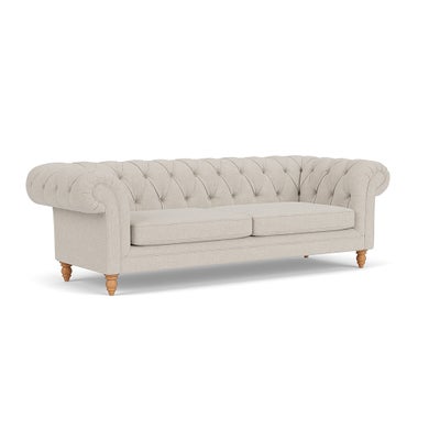 3 Seater - Natural - Aquaclean Oxford