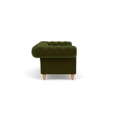 3 Seater - Forest Green - Matt Velvet