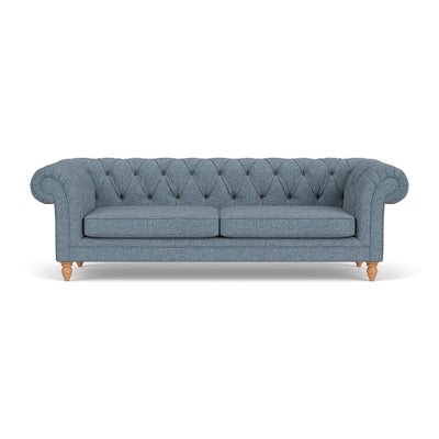 3 Seater - Mid Blue - Aquaclean Oxford