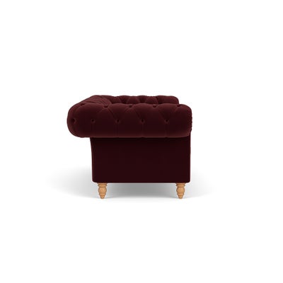Large 2 Seater - Dark Rosehip - Matt Velvet