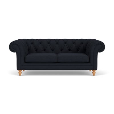 Large 2 Seater - Ink - House Linen Mix