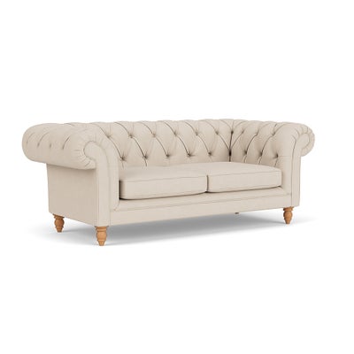 Large 2 Seater - Lily White - House Linen Mix