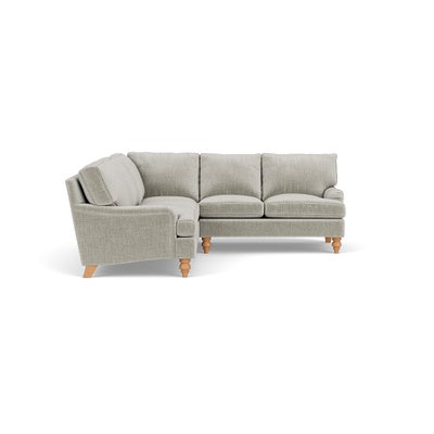 Corner Sofa - Grey Mist - Eco Chenille