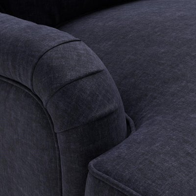 Chaise Large Right Hand - Ink - Eco Chenille