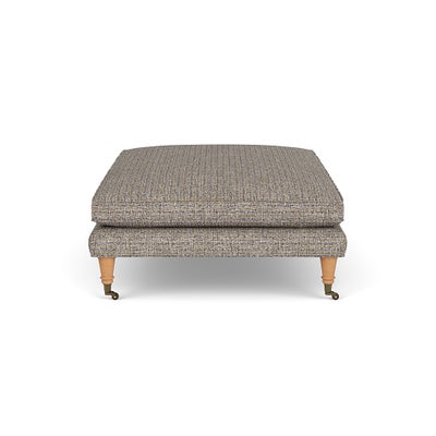 Foot Stool - Shoreline Mix - Textured Weave