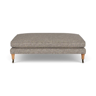 Foot Stool - Shoreline Mix - Textured Weave