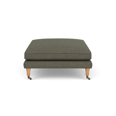 Foot Stool - Deep Forest - Rustic Weave