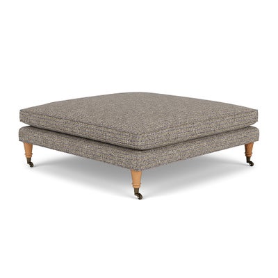 Foot Stool - Shoreline Mix - Textured Weave