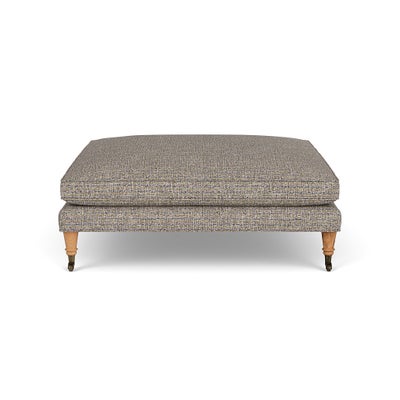 Foot Stool - Shoreline Mix - Textured Weave