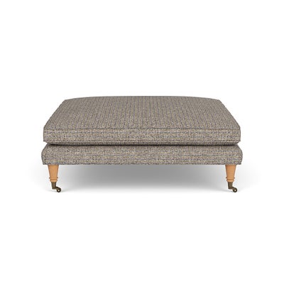Foot Stool - Shoreline Mix - Textured Weave