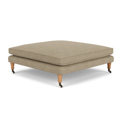 Foot Stool - Apple - Rustic Weave