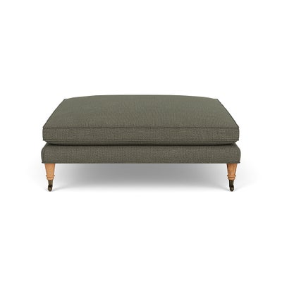 Foot Stool - Deep Forest - Rustic Weave