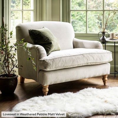 Large 2 Seater - Natural - House Linen Mix