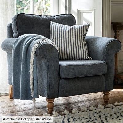 Large 2 Seater - Dove Grey - House Linen Mix