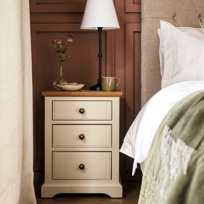 3 Drawer Bedside Table