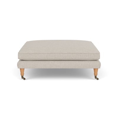 Foot Stool - Natural - Aquaclean Oxford