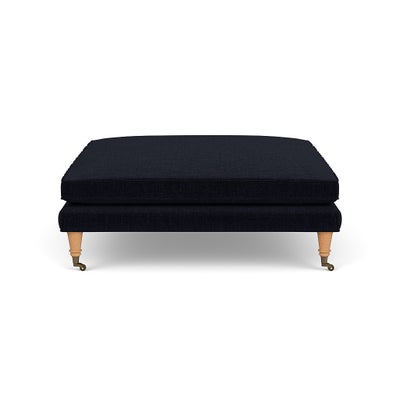 Foot Stool - Ink - Eco Chenille