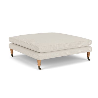 Foot Stool - Natural - Broadway Stripe