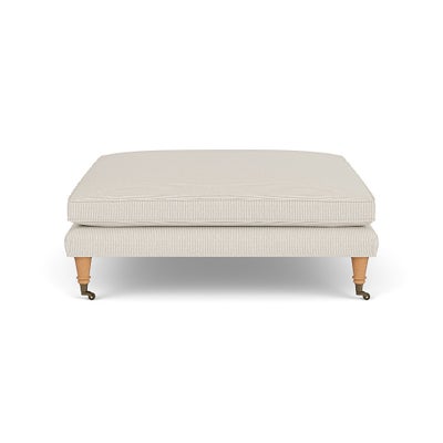 Foot Stool - Natural - Broadway Stripe