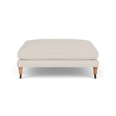 Foot Stool - Natural - Broadway Stripe
