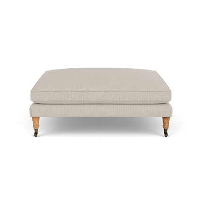 Foot Stool - Natural - Aquaclean Oxford