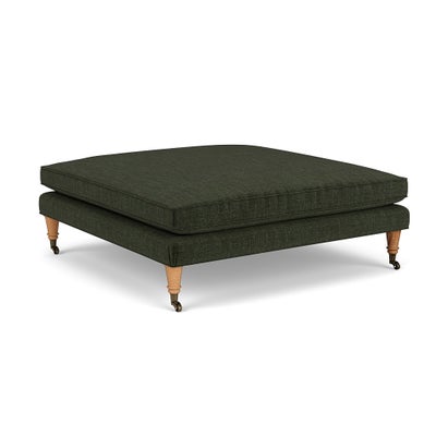 Foot Stool - Moss - Eco Chenille