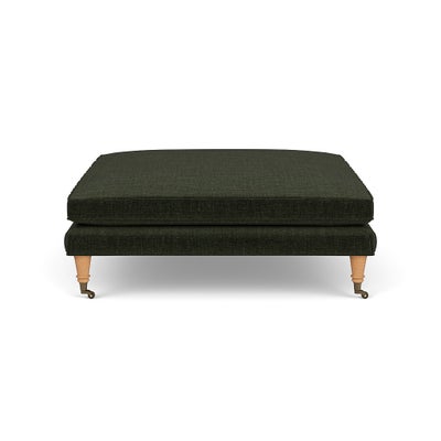 Foot Stool - Moss - Eco Chenille