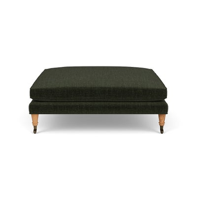 Foot Stool - Moss - Eco Chenille