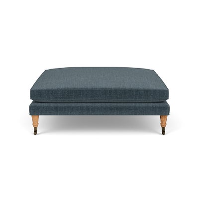 Foot Stool - Teal - Eco Chenille