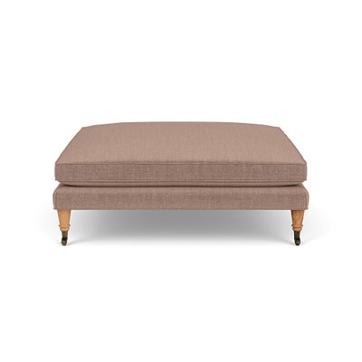 Foot Stool - Dusky Rose - Eco Chenille