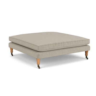 Foot Stool - Natural - Eco Chenille