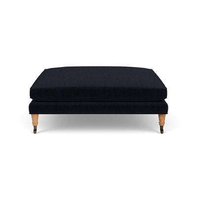 Foot Stool - Ink - Eco Chenille