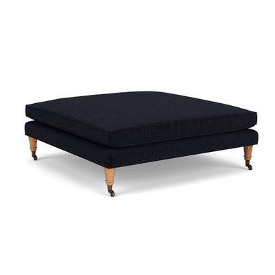 Foot Stool - Ink - Eco Chenille