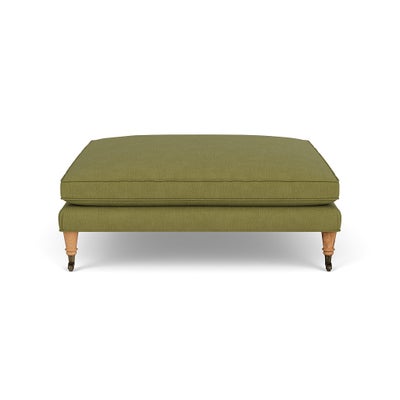 Foot Stool - Apple - House Linen Mix