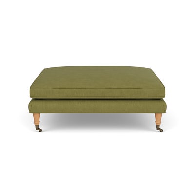Foot Stool - Apple - House Linen Mix