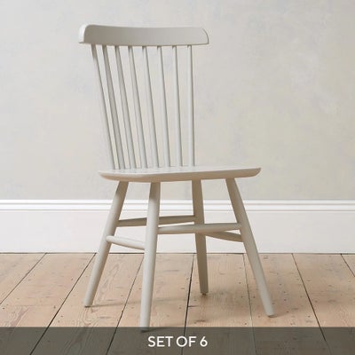 Dove Grey Dining Chair - Set of 6