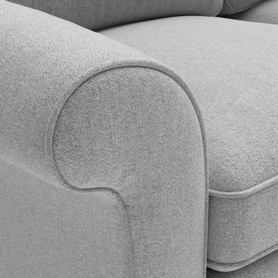 3 Seater - Grey Marl - Rustic Weave