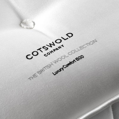 The British Wool Collection 1500 Pocket Spring Single