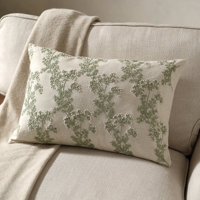Country Vine Fern Cushion