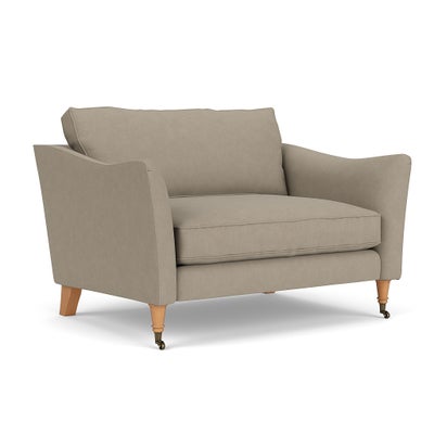 Love Seat - Dove Grey - House Linen Mix