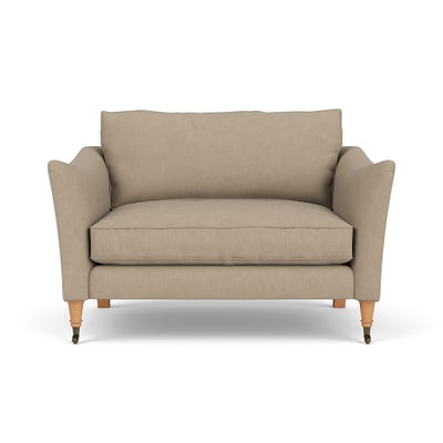 Love Seat - Natural - House Linen Mix