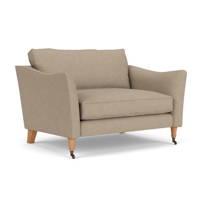 Love Seat - Natural - House Linen Mix