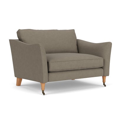 Love Seat - Mid Grey - House Linen Mix