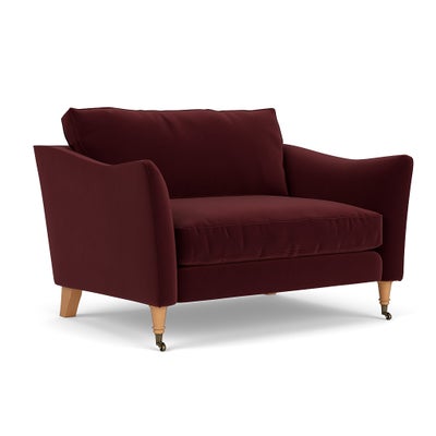 Love Seat - Dark Rosehip - Matt Velvet