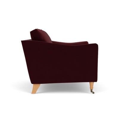 Love Seat - Dark Rosehip - Matt Velvet