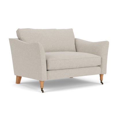 Love Seat - Natural - Aquaclean Oxford